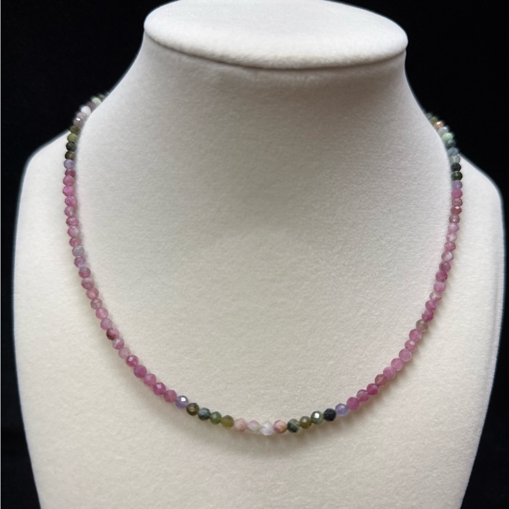 Pink Tourmaline Necklace